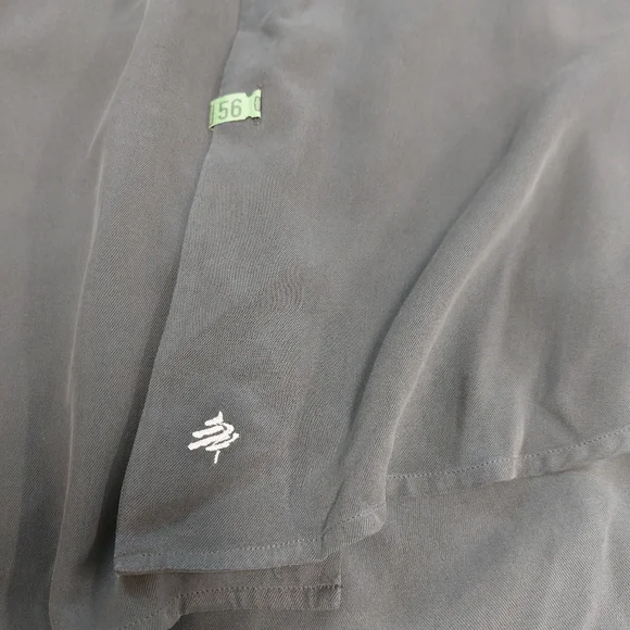 Cypress Grove 100% Silk button down shirt - Picture 3 of 3